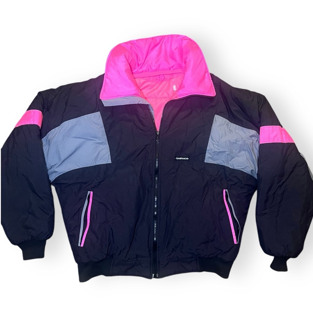 Vintage Ski Puffer Jacket Large